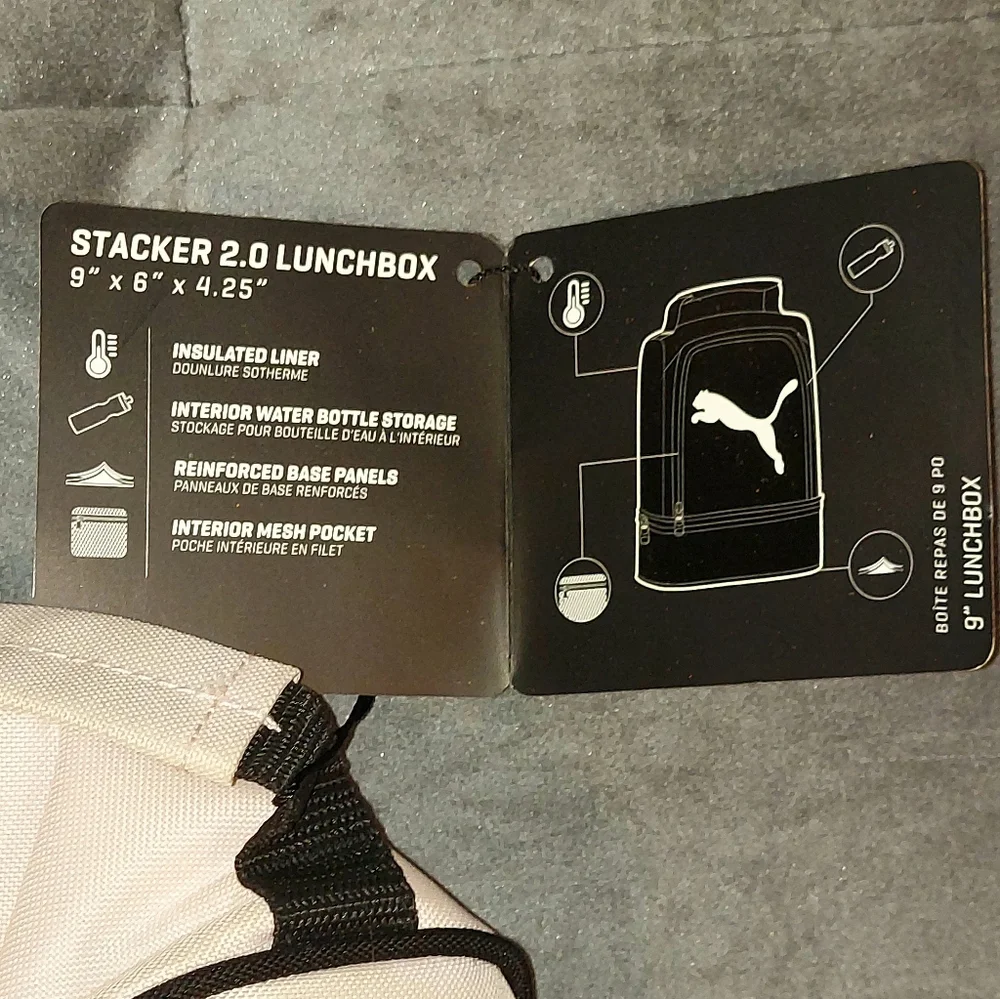 PUMA EVERCAT STACKER 2.0 LUNCHBOX MINI PACK WITH INSULATED WATER BOTTLE STORAGE